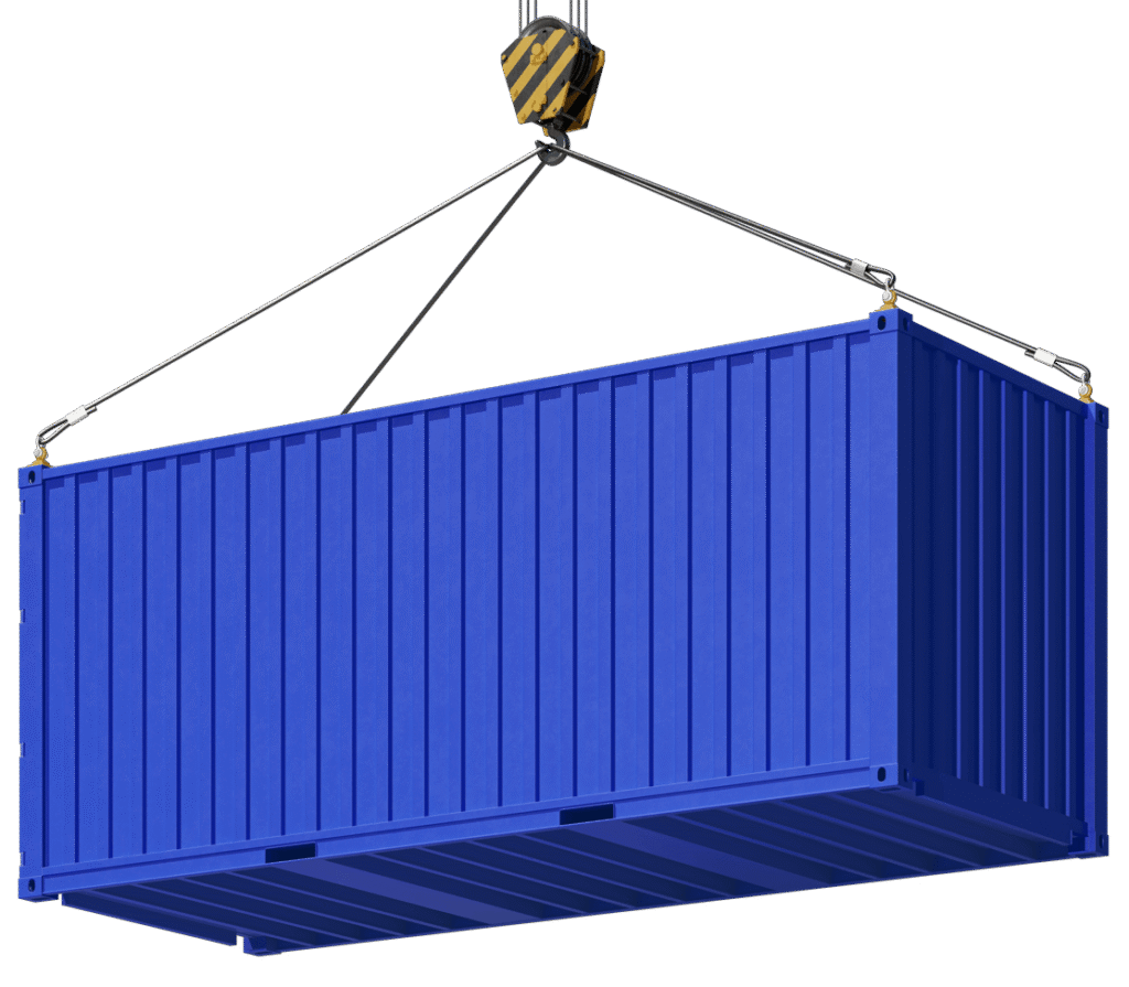 Global freight logistics with international container shipping handled by Unicon